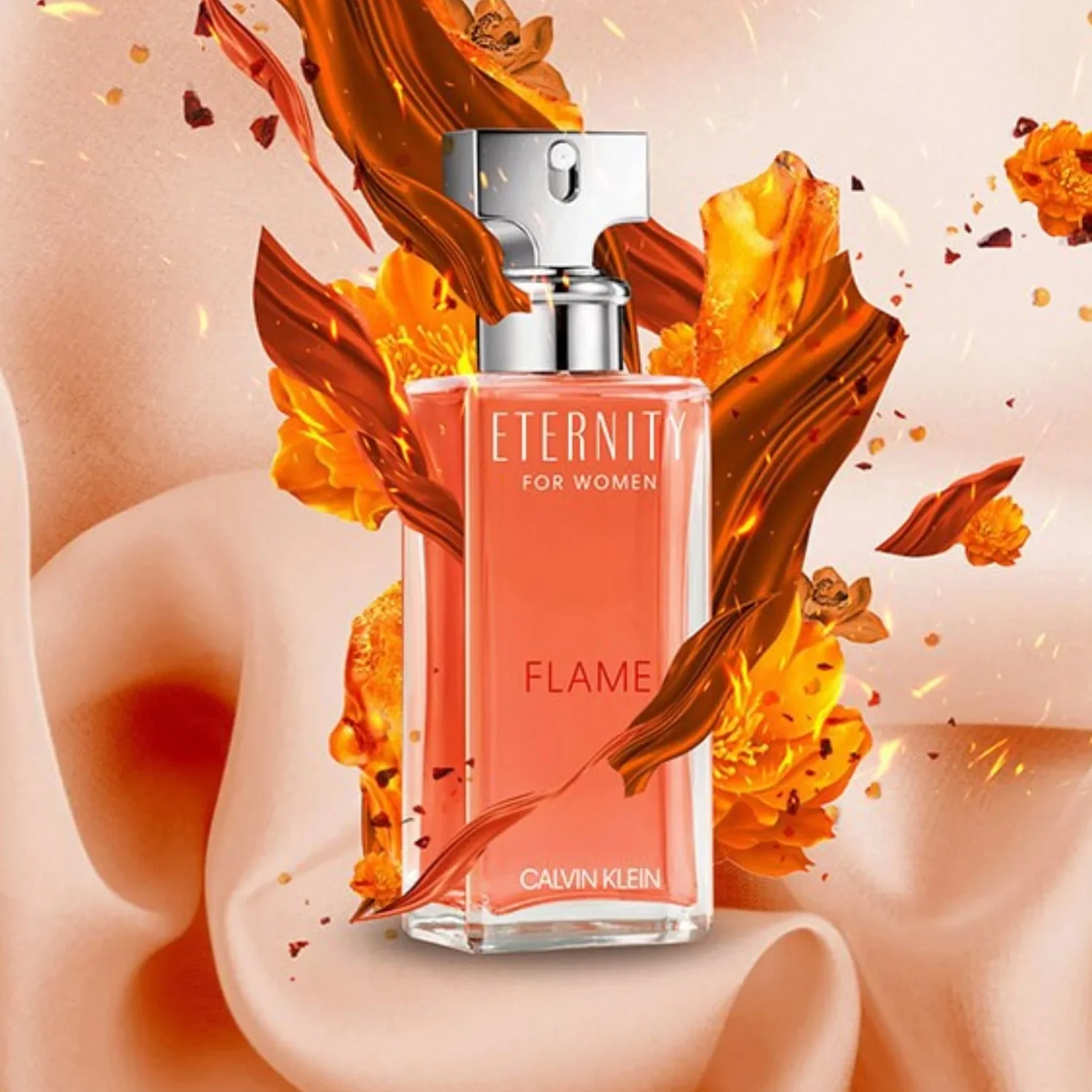 CK ETERNITY FLAME WOMEN EDP 100ML (C) - Image 2