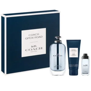 COACH OPEN ROAD MEN 3S SET (EDT 100ML+EDT 15ML+S/GEL 100ML)