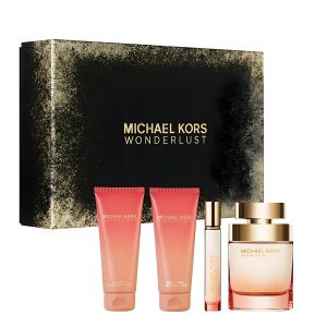 Michael Kors Wonderlust Set Edp 100Ml + Bl 100Ml + Sg 100Ml + Edp Ts 10Ml Sets