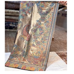 Mughal Art Moonlight Shawl